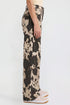 Women's Britney Printed Wide Leg Jeans
