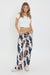 Women's Britney Printed Wide Leg Jeans