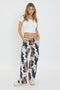 Women's Britney Printed Wide Leg Jeans
