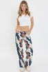 Women's Britney Printed Wide Leg Jeans