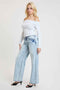 Women's Luxe Britney Wide Leg Jeans