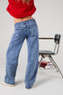 Women's Luxe Britney Wide Leg Jeans