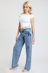 Women's Luxe Britney Wide Leg Jeans