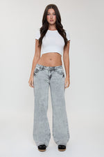 Women's Luxe Britney Wide Leg Jeans