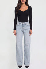 Women's Luxe Britney Wide Leg Jeans