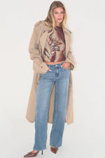 Women's Luxe Britney Wide Leg Jeans