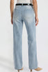 Women's Britney Belted Wide Leg Jeans