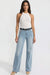 Women's Britney Belted Wide Leg Jeans