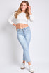 Women's Luxe High Rise Vintage Stretch Straight Jeans