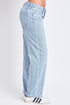 Women's Mid Rise Relaxed Rigid Straight  Jeans