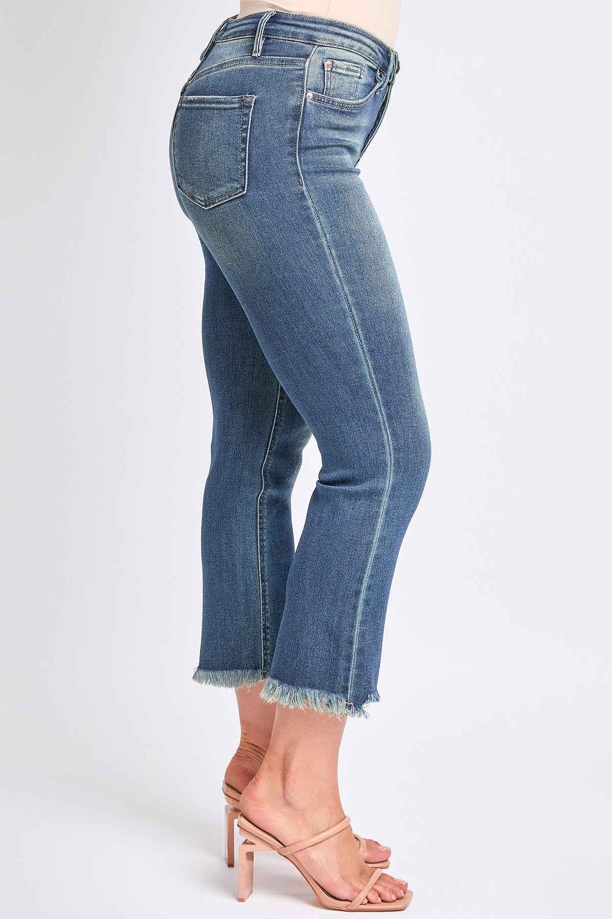 Women's High Rise Cropped Kick Flare