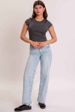 Women's Wide Leg with Butterfly Print