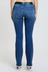 Women's Mid Rise Belted Bootcut Jeans