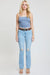 Women's Mid Rise Belted Bootcut Jeans