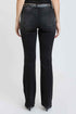 Women's Mid Rise Belted Bootcut Jeans