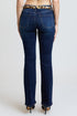Women's Mid Rise Belted Bootcut Jeans