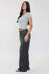 Women's Luxe Bella Seam Detail Wide Leg Jeans