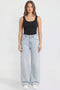 Women's Joey Super Wide Leg Jeans with Love Patch