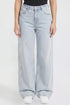 Women's Joey Super Wide Leg Jeans with Love Patch