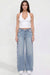 Women's Joey Super Wide Leg Jeans with Love Patch