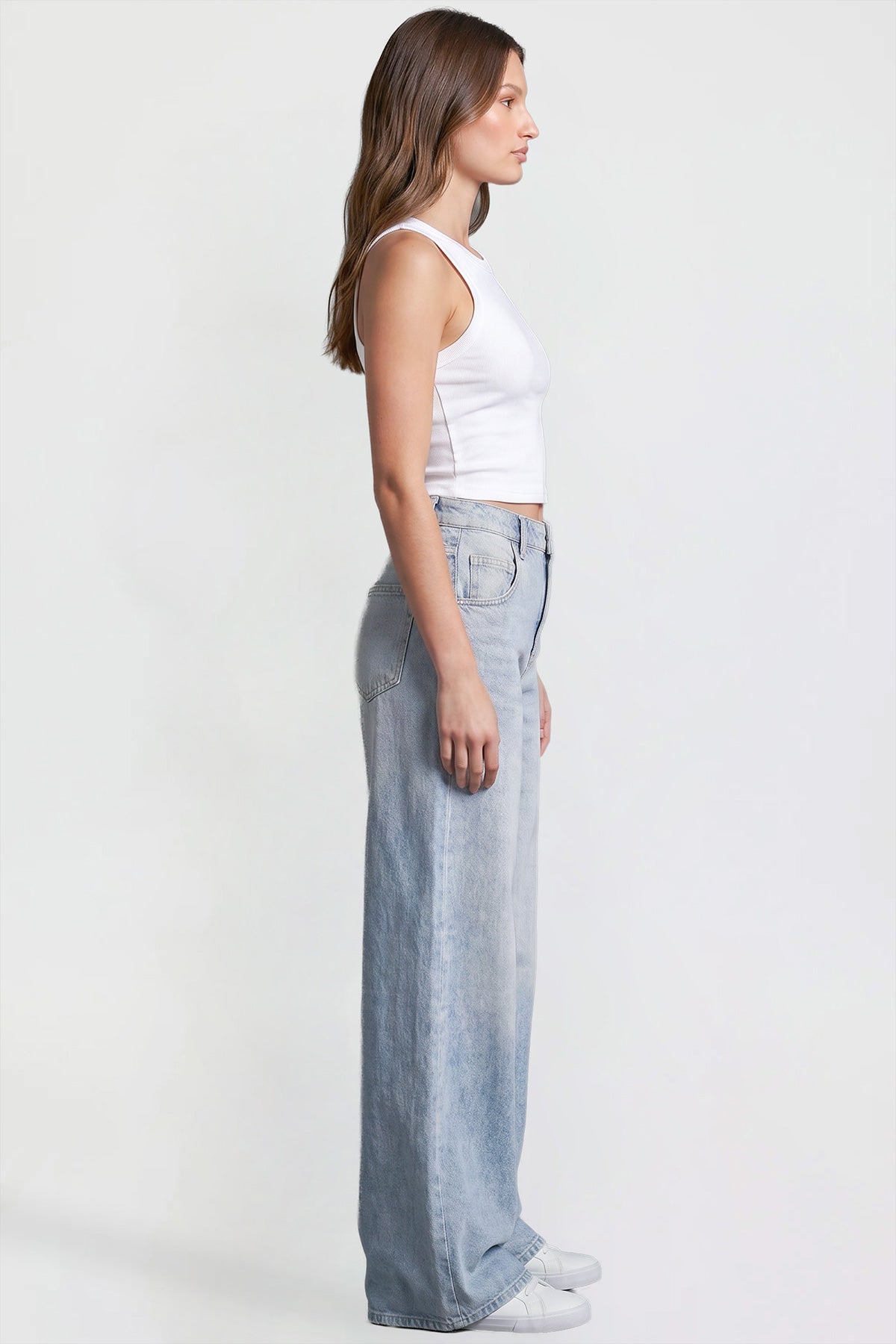 Women's Baggy Wide Leg Jeans