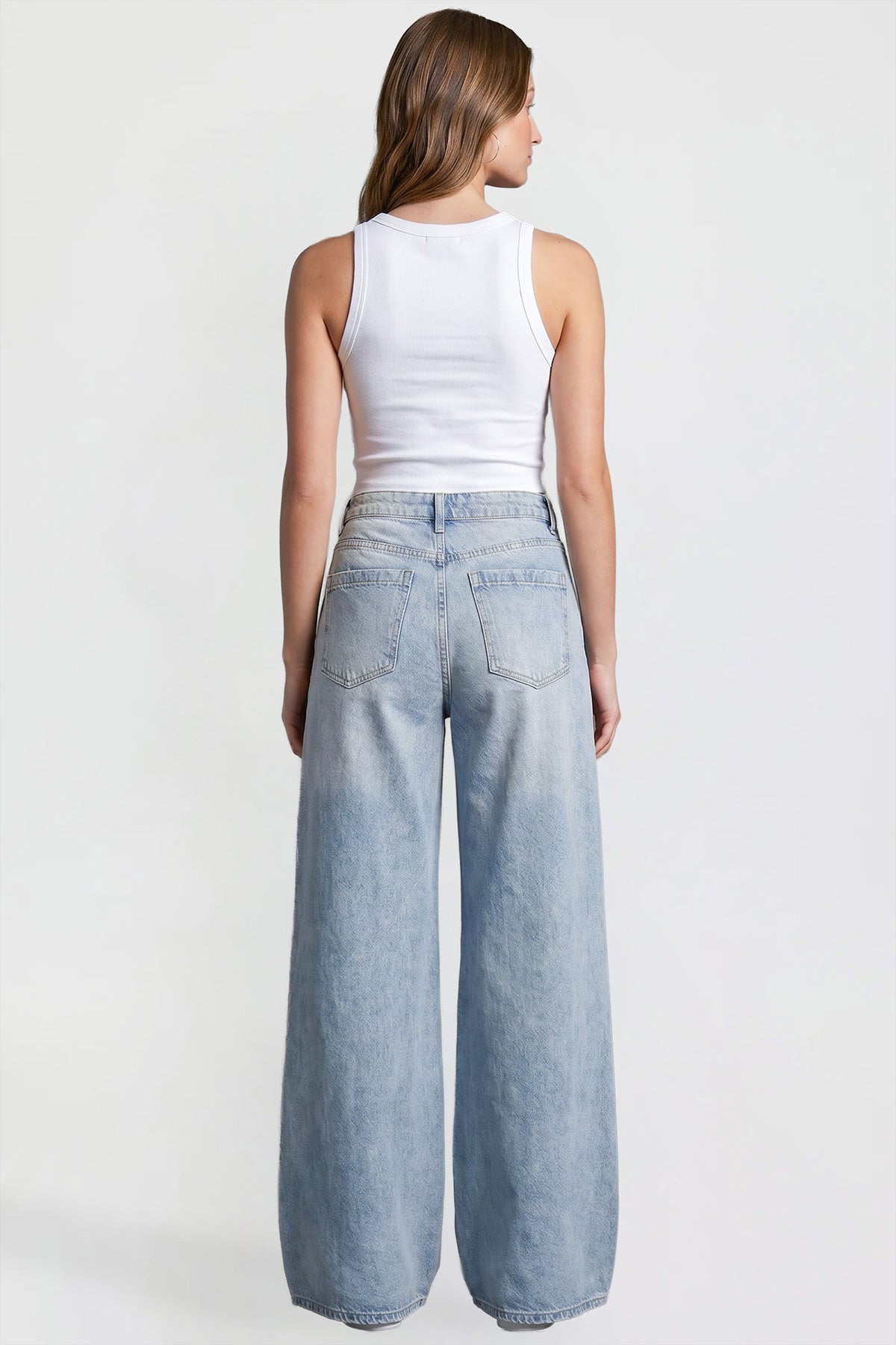 Women's Baggy Wide Leg Jeans