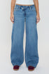 Women's Luxe Asymmetrical Wide Leg Jeans