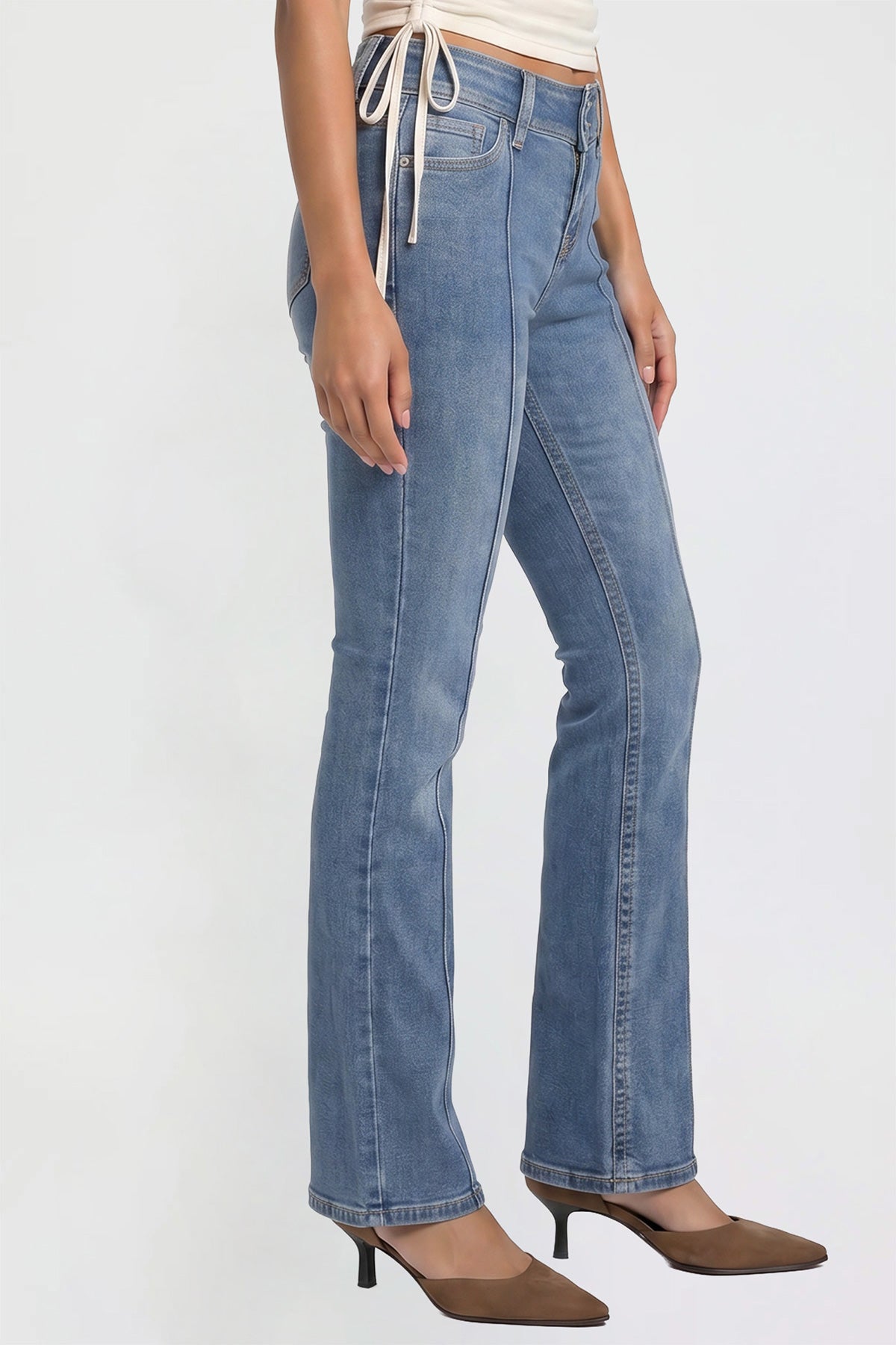 Women's Jessie Mid Rise Bootcut Jeans