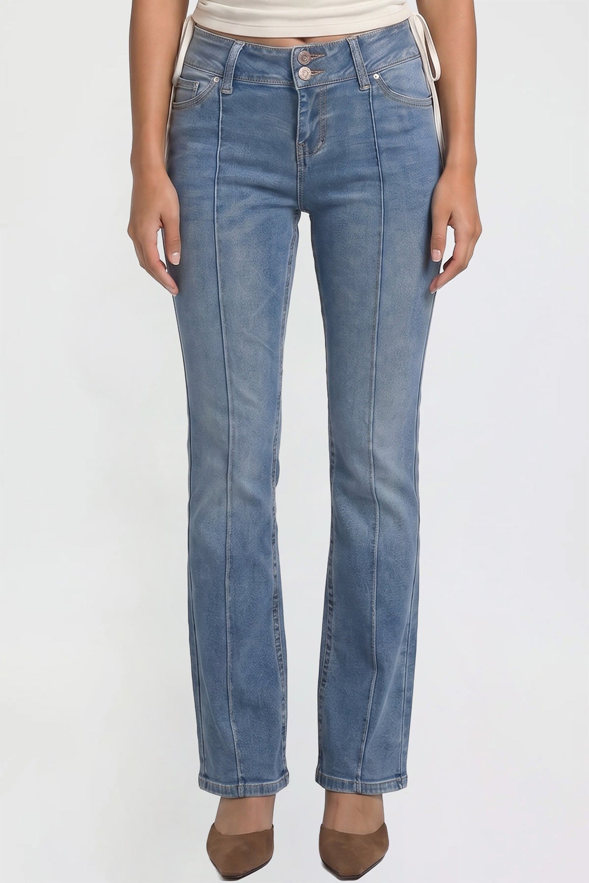 Women's Jessie Mid Rise Bootcut Jeans