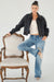 Women's Release Hem Wide Leg Jeans