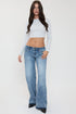Women's Release Hem Wide Leg Jeans