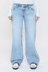 Women's Release Hem Wide Leg Jeans