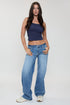 Women's Low Rise Wide Leg Jeans
