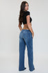 Women's Low Rise Wide Leg Jeans