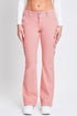 Women's 2 Button Low Rise Cargo Flare Pants