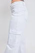 Women's Cargo Jeans with Bungee Hem