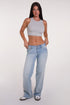 Women's Luxe Low Rise WannaBettaButt Wide Leg Jeans