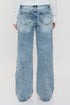 Women's Low Rise Wide Leg Rigid Jeans