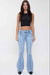 Women's Patch Pocket Flare Jeans