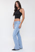Women's Patch Pocket Flare Jeans