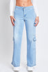 Women’s Wide Leg Double Cargo Jeans
