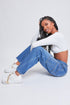 Women's Low Rise Relaxed Cargo Jeans