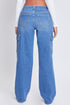 Women's Low Rise Relaxed Cargo Jeans