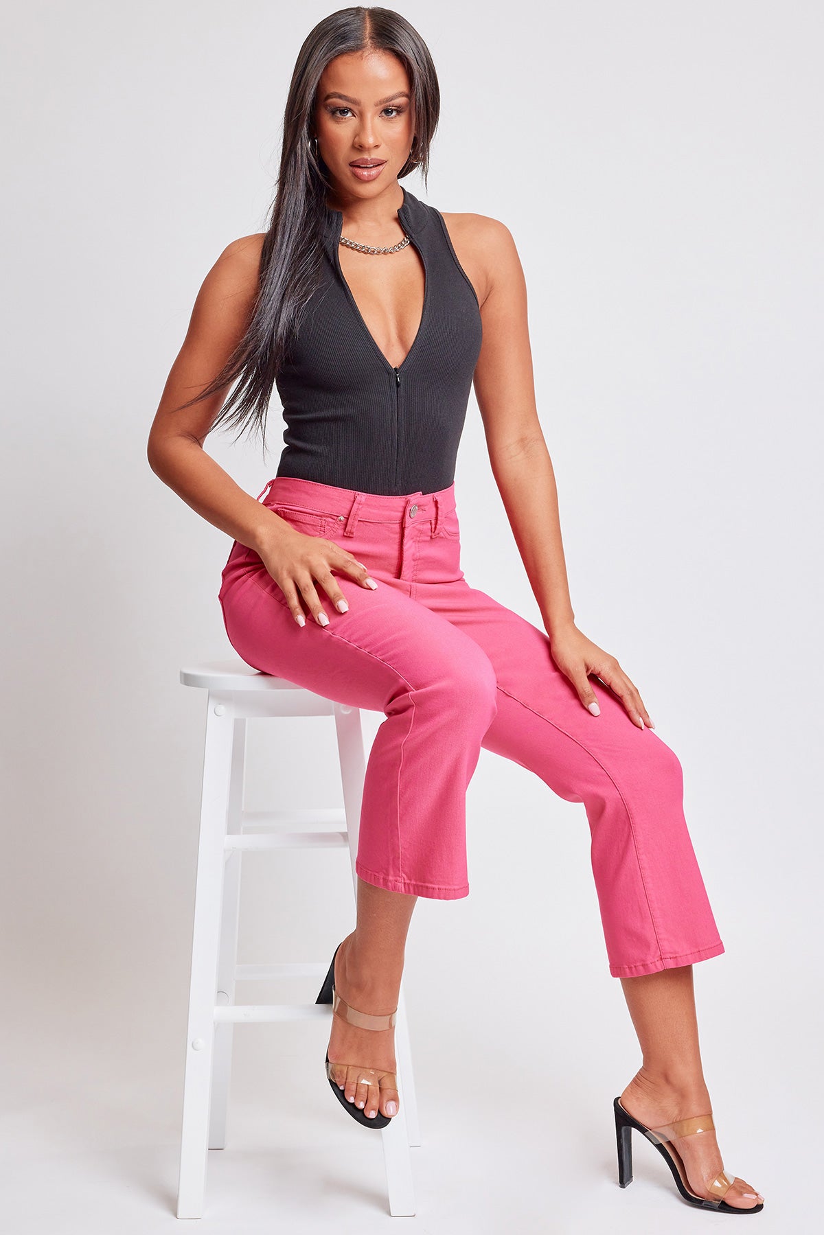 Women's Hyperstretch Cropped Kick Flare  Pants