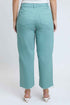 Women's High Rise Cropped Trouser Jeans Wide Leg Fit