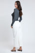Women's Cropped Trouser Jeans Wide Leg Fit