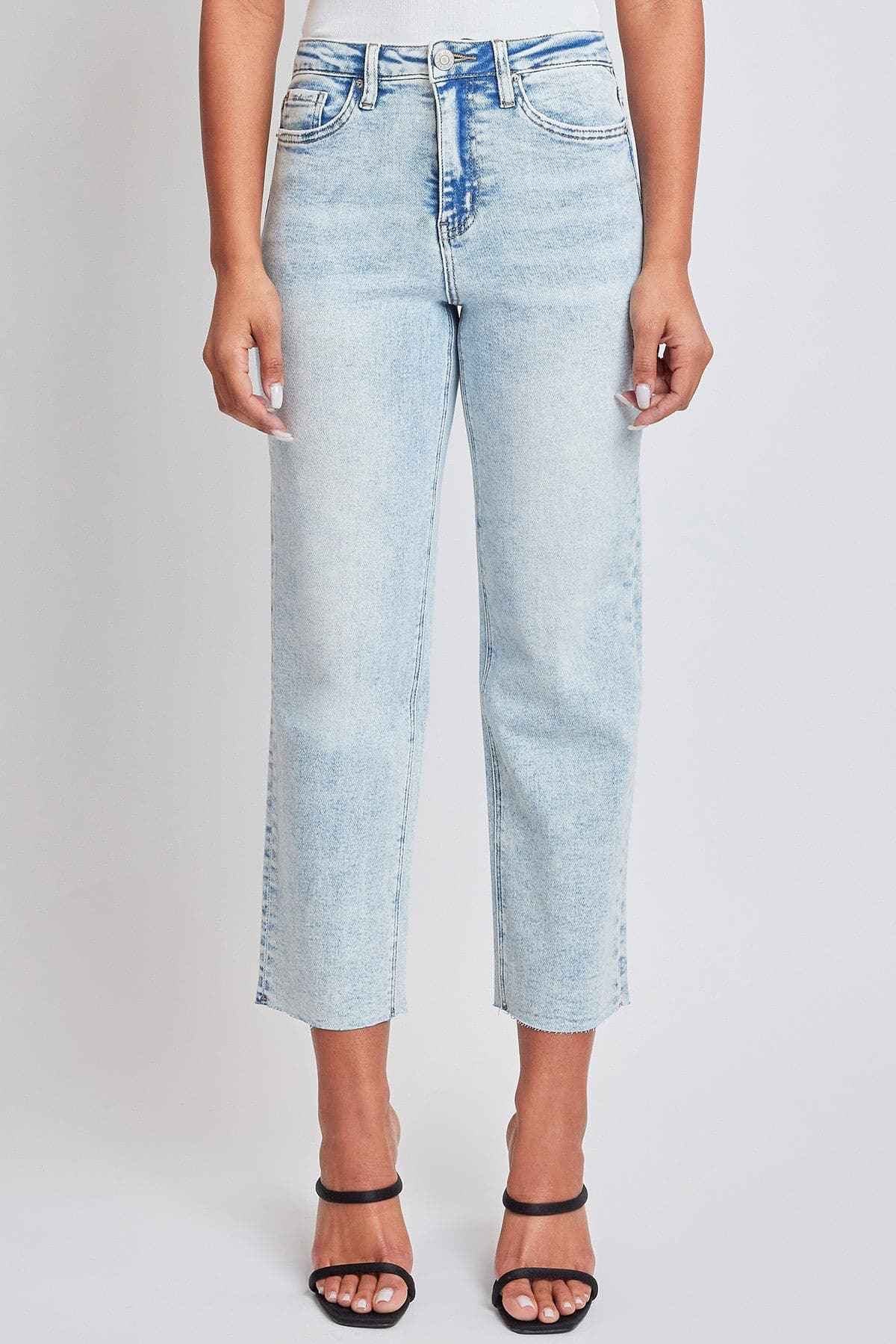 Women's Cropped Straight Jeans