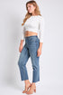 Women's Cropped Straight Jeans
