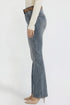 Women's Belted Bootcut Jeans