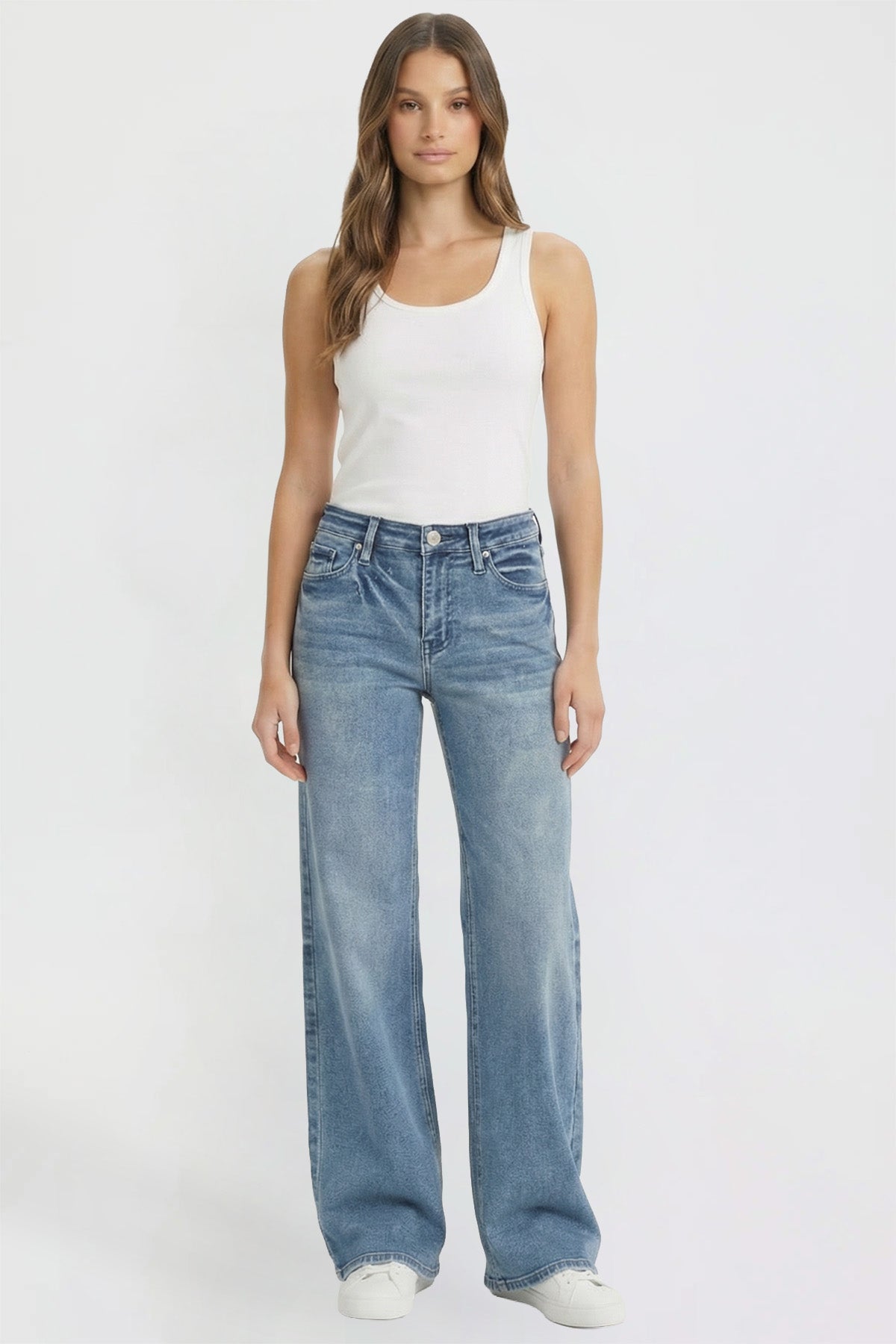Women's Luxe Bella Wide Leg Jeans